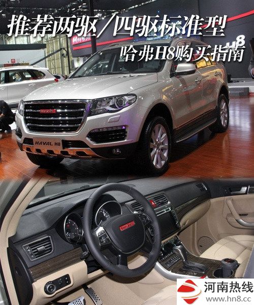 推荐两驱/四驱标准型 哈弗H8购买指南
