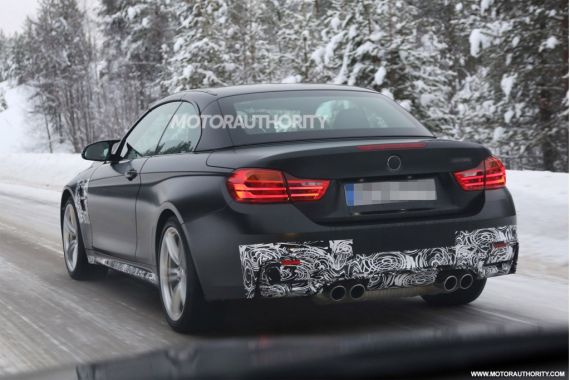 宝马M4敞篷版谍照曝光 