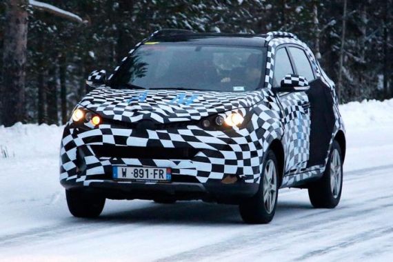 MG CS SUV谍照曝光 