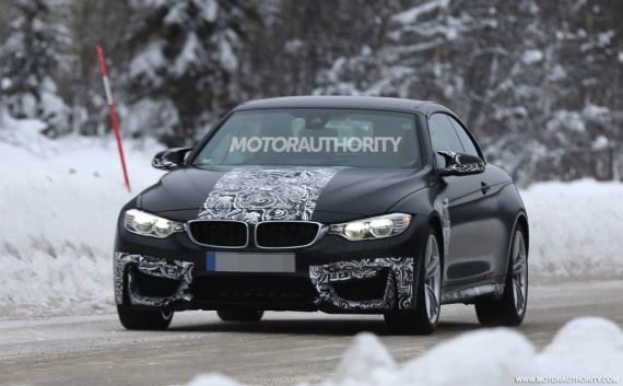 宝马M4敞篷版谍照曝光 