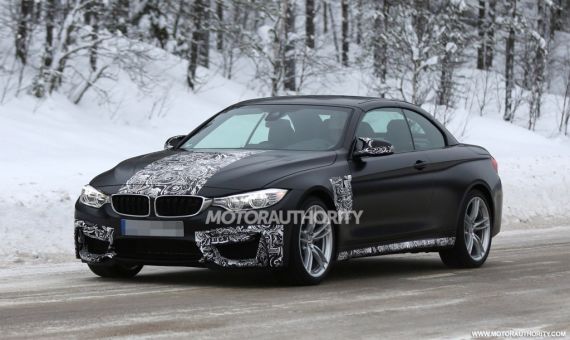 宝马M4敞篷版谍照曝光 