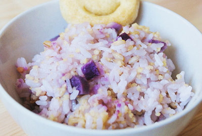 紫薯杂粮饭：健康吃杂粮 享瘦配紫薯