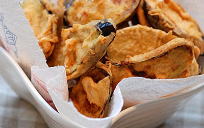 炸茄片：酥脆爽口 素菜也能吃出肉香来