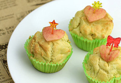 苹果糯米小蛋糕：甜蜜Q弹 幸福唇齿间