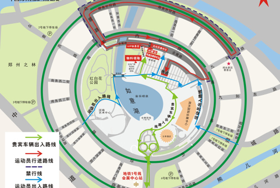 小马拉松示意图