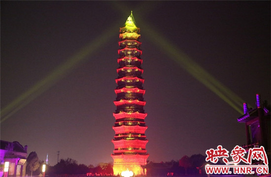 购铁塔光影秀门票 免费游大宋御河