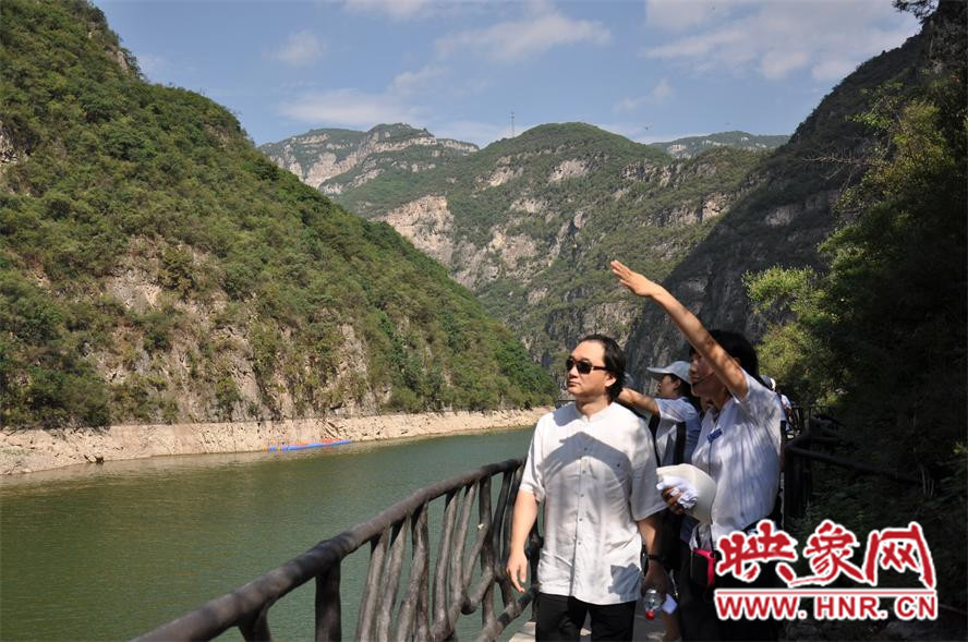 中国旅游营销专家贾云峰调研青天河