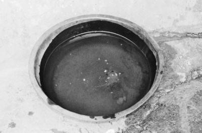 村民家抽出的地下水