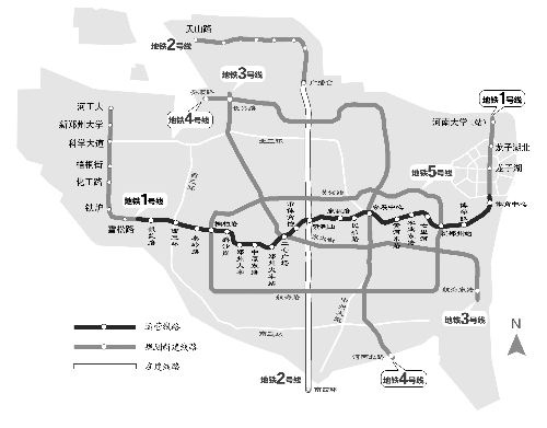 郑州多条地铁线路规划有变 看咱能否出门见“站”