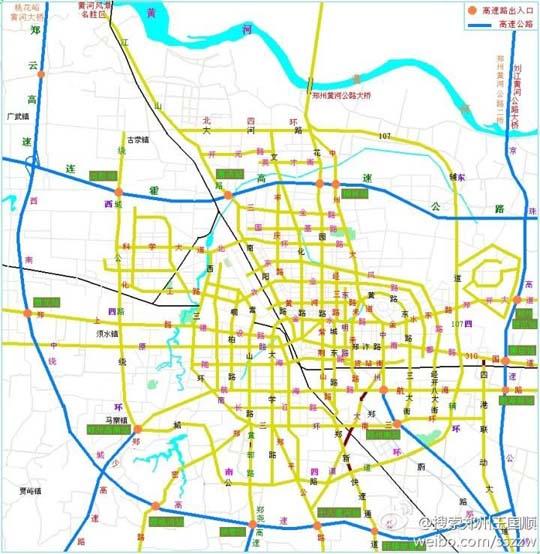 郑州的哥6昼夜绘“三环快速路行驶指南”(图)