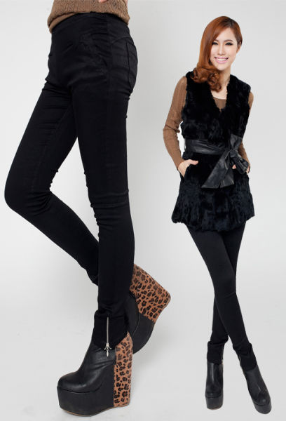 女生穿黑色打底裤的注意事项