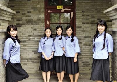 河大“民国风”毕业照美爆了 网友点赞上万(图)