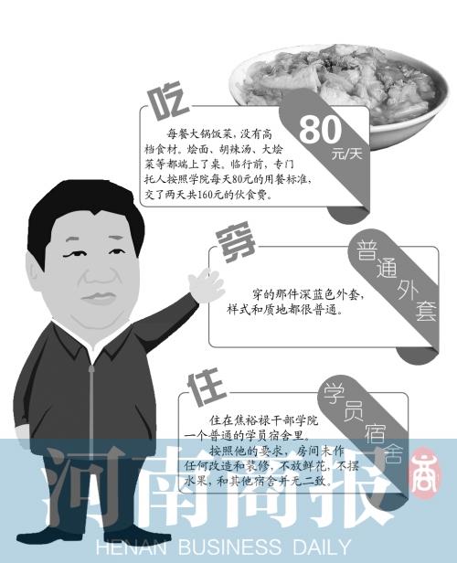 习近平赴兰考调研 临行前托人交160元伙食费