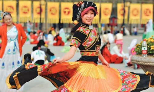 迎亲节目《中华大团圆》彩排现场 