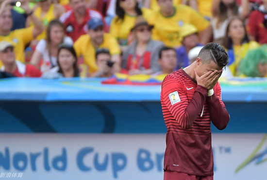 内心的痛苦只有C罗自己知道