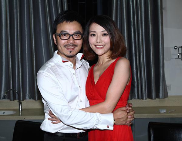 汪涵与妻子杨乐乐